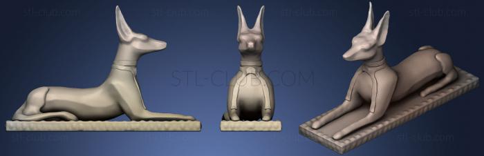 3D model Egypt  Anubis (STL)